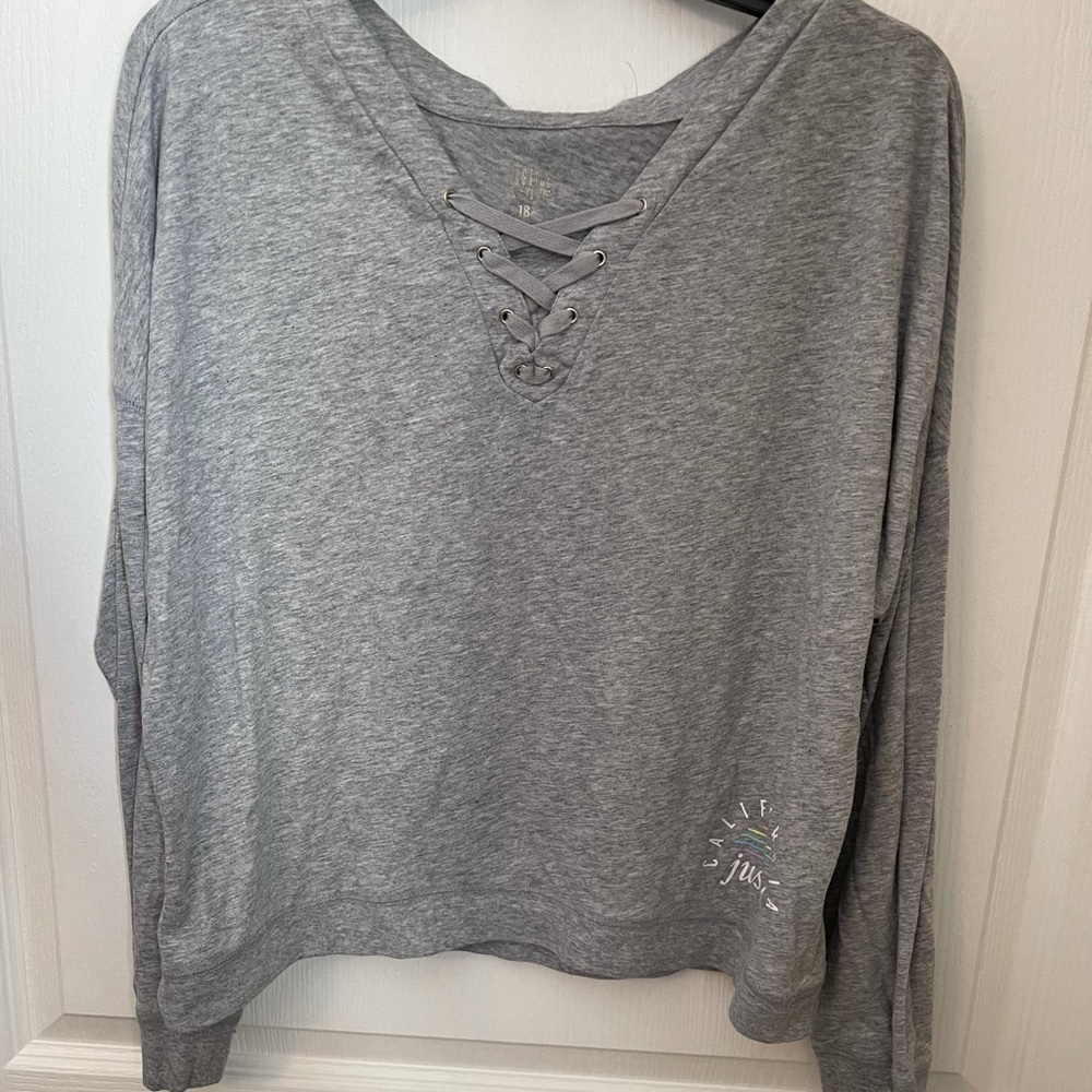 Justice long sleeve shirt